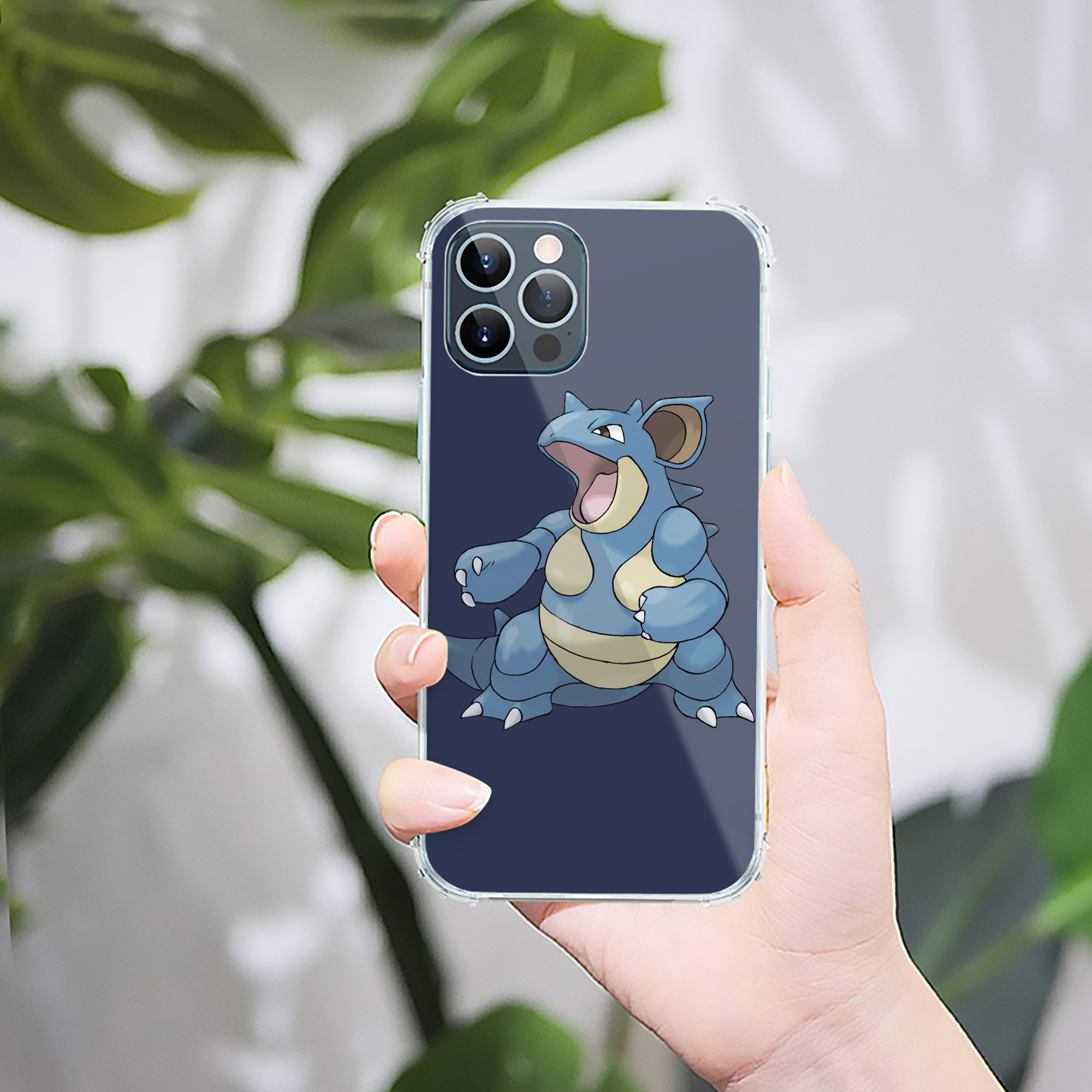 （画像用） ポケットモンスター Pokémon 【iPhone 12シリーズ対応】透明スマホケース（クリアソフトケース）